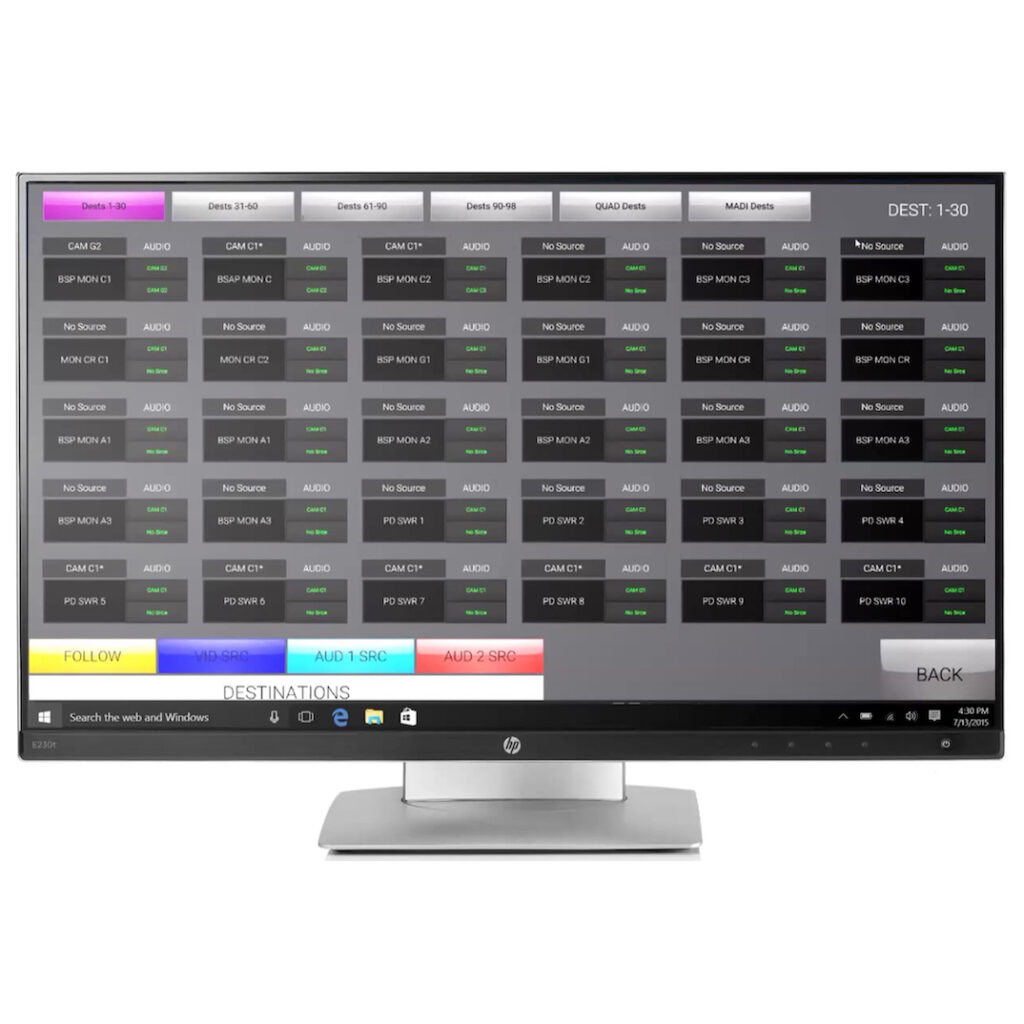 TSL Products provides IP routing control for New York studio