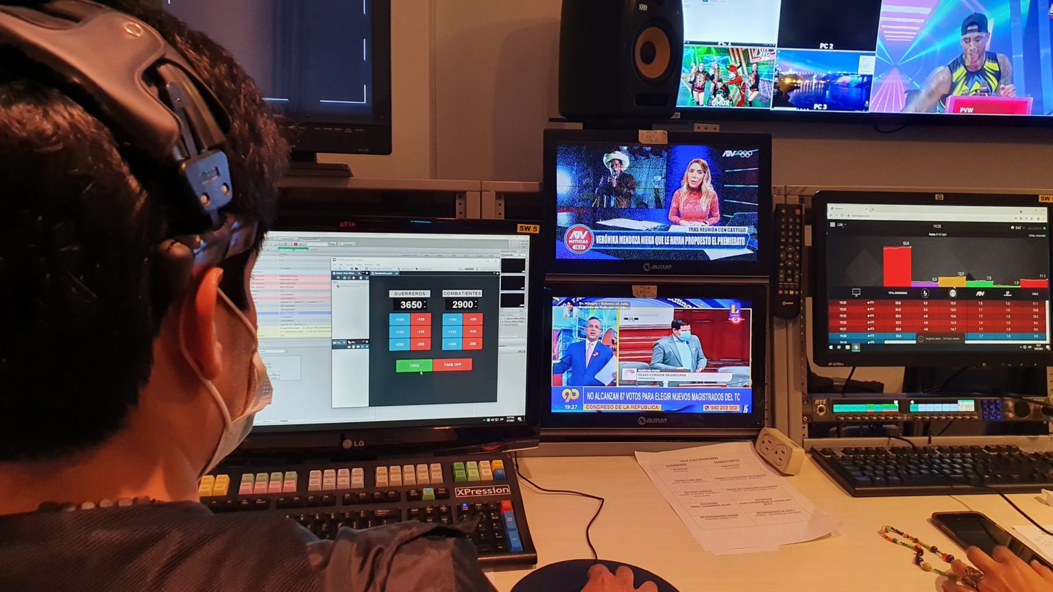América Televisión has announced it has improved its production offering by choosing Ross Video's Inception Cloud platform.