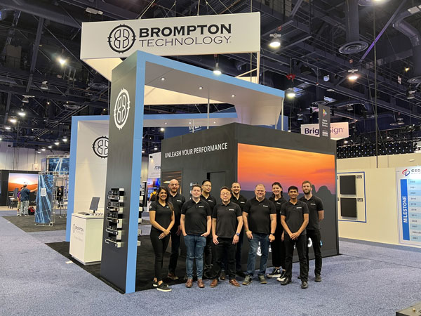 Brompton Technology showcases latest solutions at InfoComm
