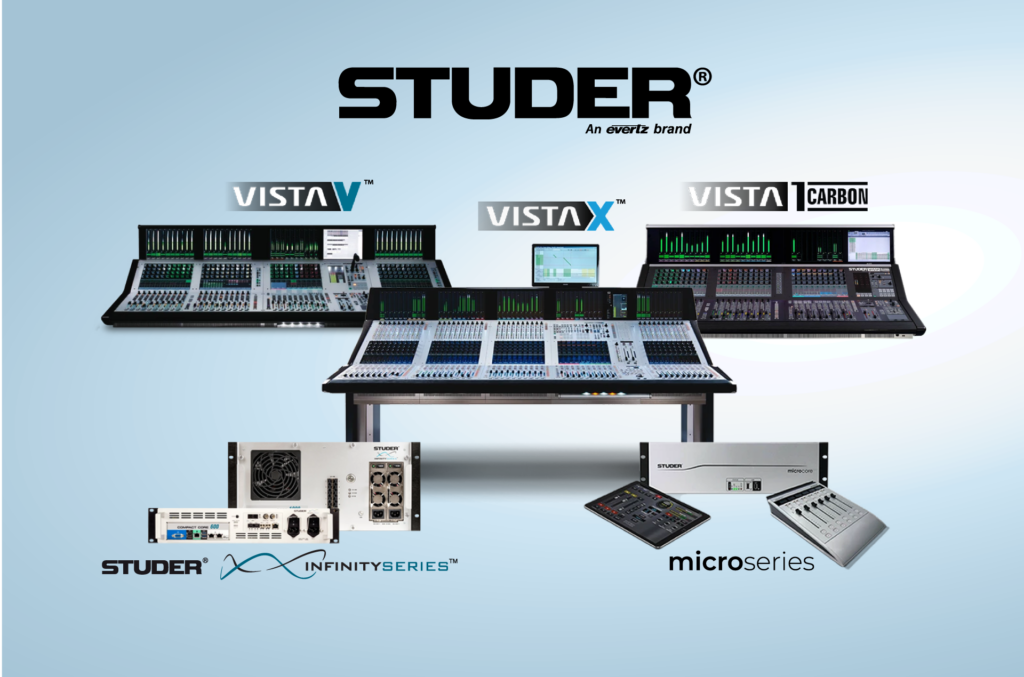 Evertz and Studer take audio into the IP domain with new products
