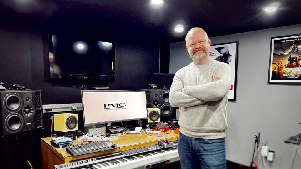 Composer Edward White installs PMC 6-2 monitors in his West London studio