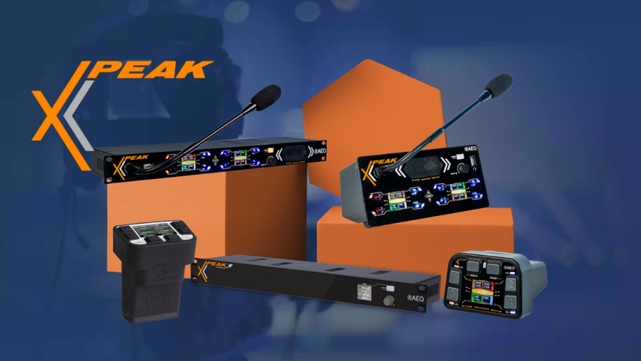 AEQ brings Xpeak system to the audiovisual industry