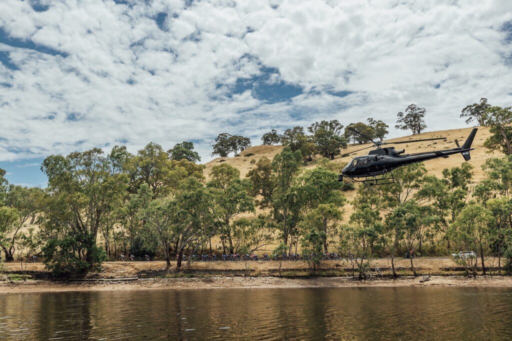 Flying Features delivers the Santos Tour Down Under from the sky with LiveU