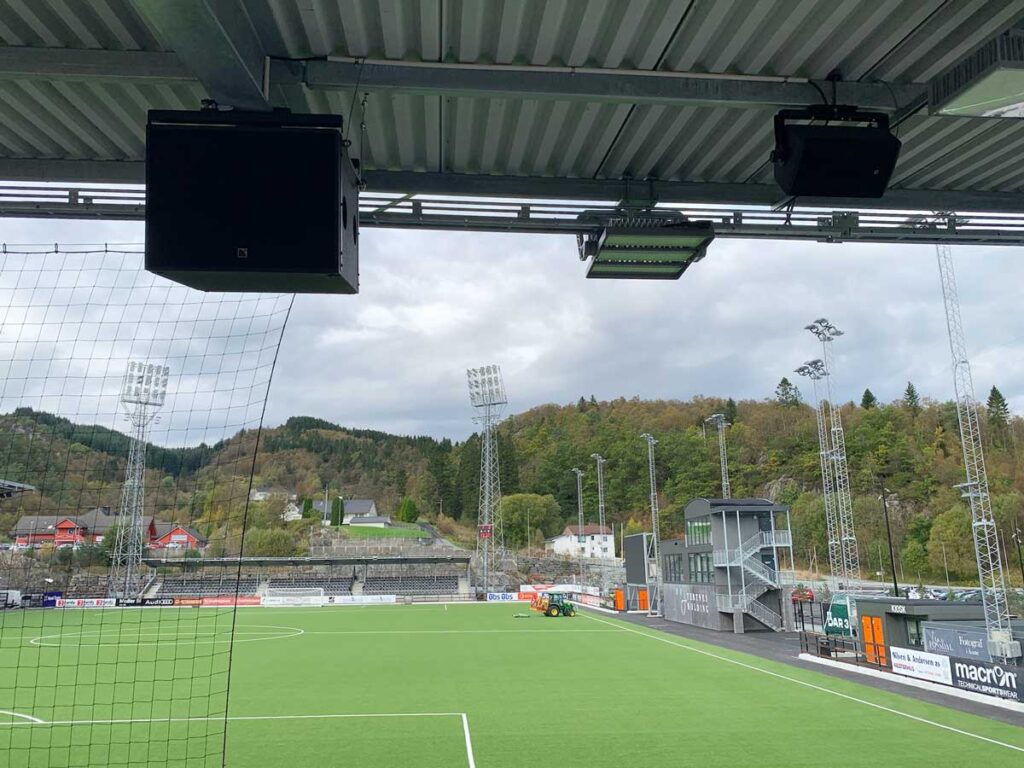 New international Norwegian stadium complex ups the game with L-Acoustics