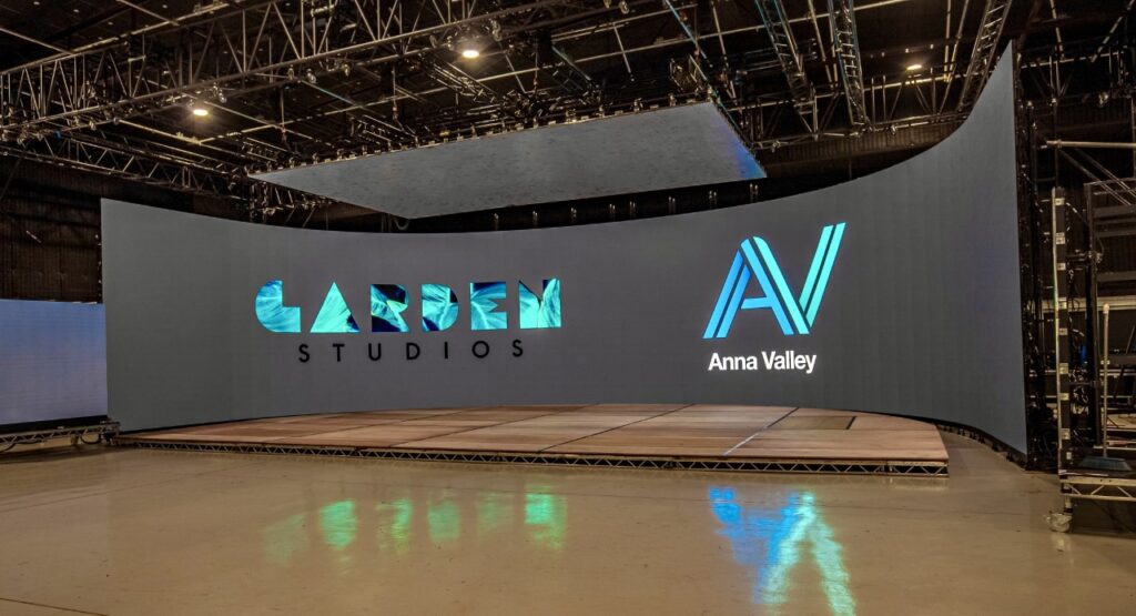 Anna Valley and Garden Studios join forces to provide new large-scale virtual production studio