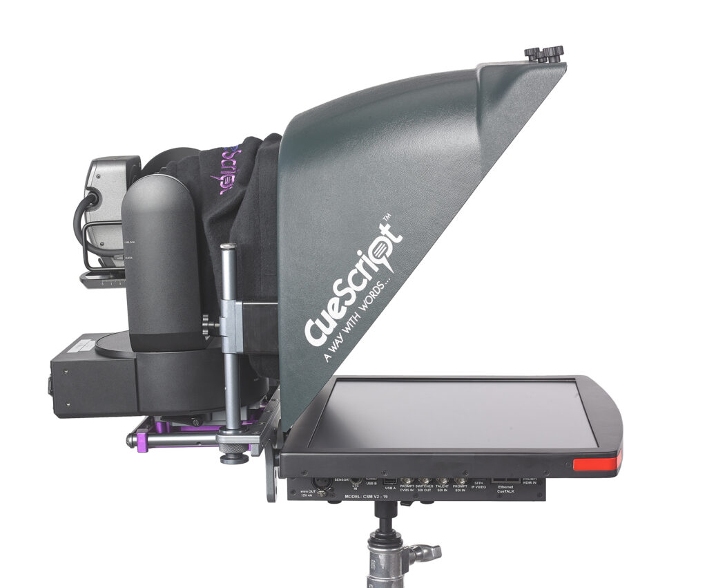 CueScript to demonstrate range of PTZ prompters at IBC 2023 pro360
